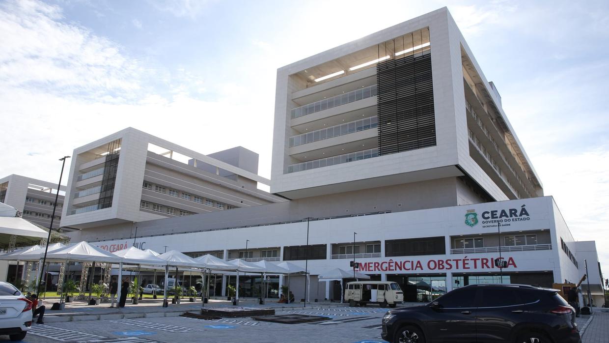 Ceará ganha seu maior hospital estadual, inaugurado nesta quarta-feira (19)