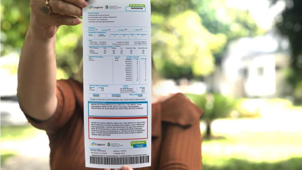 Conta de água no Ceará terá reajuste de 9,73% a partir de novembro